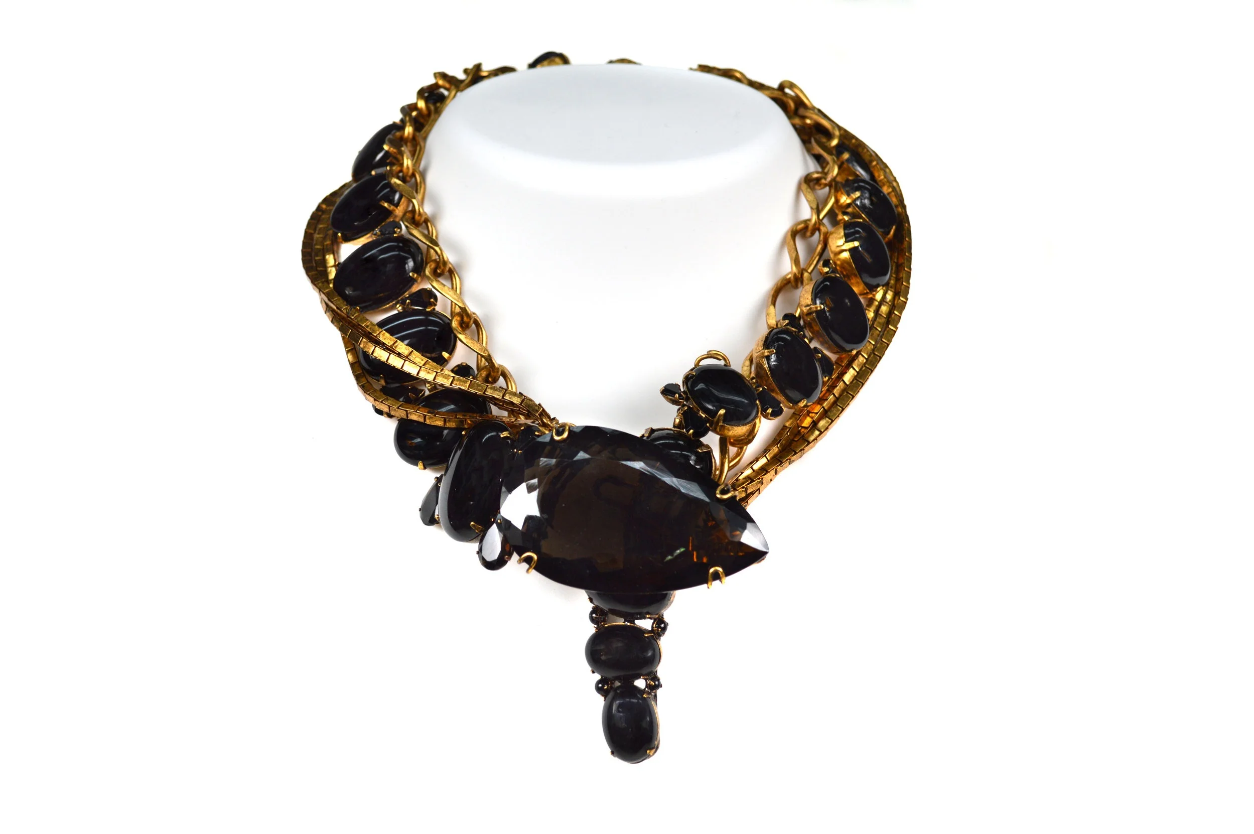 ★関税/送料込★MISCHIEF★RHOMBUS SNAKE NECKLACE Gold Snake Necklace — Iradj Moini